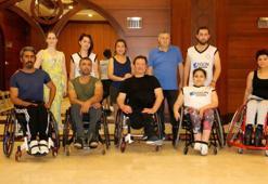 Ortotek Gaziler Ampute Spor Kulübünün oyuncuları, Ankara'da törenle karÅılandı