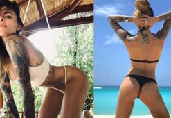 Loris Karius'un sevgilisi Sophia Thomalla'dan sert sözler: "İnanılmaz salaksınız!"