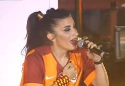 İrem Derici'den Galatasaray'a şampiyonluk şarkısı!