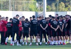 A Milliler, Antalya kampında ilk antrenmanını yaptı