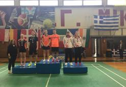 Hellas Uluslararası Badminton Turnuvası'nda millilerden 3 madalya