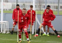 Sivasspor, Başakşehir maçı hazırlıklarını sürdürdü