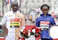 Londra Maratonu'nda şampiyonlar Eliud Kipchoge ve Brigid Kosgei