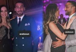 Cenk Tosun'dan eşine özel hareket