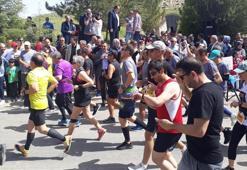 2. Uluslararası Gordion Yarı Maratonu Ankara'nın Polatlı ilçesinde yapıldı