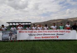 Genç futbolculardan örnek davranış