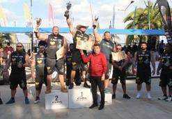 Strongman Alanya şampiyonu Travis Ortmayer oldu