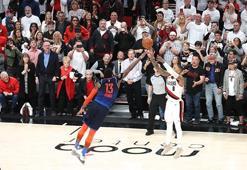 Lillard son saniyede hem maçı hem turu getirdi