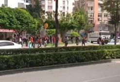 Adana'da derbi öncesi taraftarlar birbirine saldırdı