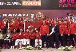 Karatede Türk Milli Takımı zirvede
