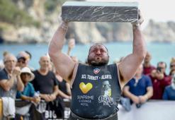 Dünyanın en güçlü sporcuları Alanya'da yarışıyor