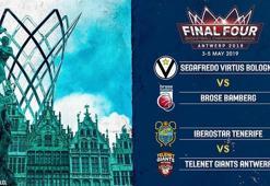 FIBA Şampiyonlar Ligi Dörtlü Final'de eşleşmeler belli oldu