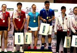 Genç milliler Açık Badminton Turnuvası'nda 3 bronz madalya kazandı