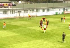 Galatasaray'ın genç futbolcusundan muhteşem gol!