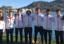 Kayserili sporcular Slovenya'dan altın madalya kazandı