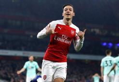 Mesut Özil ve takım arkadaşlarının penaltı çalışması