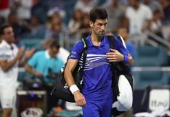 Novak Djokovic'ten Miami Açık'a erken veda!