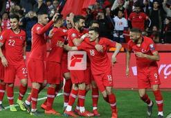 Millilerden Eskişehir'de gol şov! Türkiye - Moldova maçından kareler