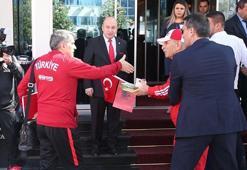 A Milli Futbol Takımı İşkodra'ya ulaştı