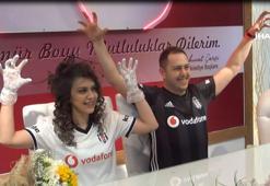 Nikah tarihleri için Beşiktaş'ın yıl dönümünü seçtiler! VİDEO