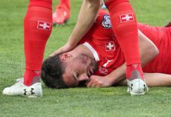 Fabian Schar bilincini kaybetti, yürekler ağızlara geldi!