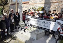 Beşiktaş, kuruluş gününde Şeref Bey'i kabri başında andı
