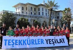 Yeşilay'ın desteklediği 1071 Malazgirt Spor Kulübü “Hayata Yeşil Işık Yaktı”