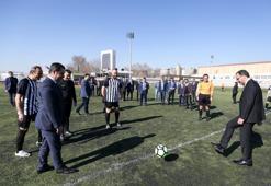 Bakan Kasapoğlu, Kamu Futbol Turnuvası'nın açılışını yaptı