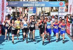 Marmaris Duatlonu yapıldı