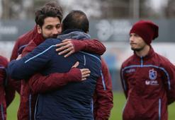 Trabzonspor'da Olcay Şahan idmana çıktı