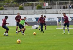 Trabzonspor 14 oyuncuyla antrenman yaptı