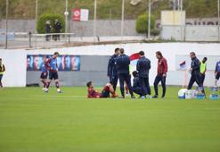 Rodallega ve Hosseini antrenmanı tamamlayamadı! VİDEO