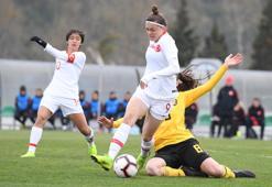 19 Yaş Altı Kadın Milli Futbol Takımı, Belçika'ya yenildi