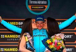 Tirreno Adriatico'nun 5. etabını Jakob Fuglsang kazandı