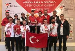 Para-taekwondocular Mısır'da zirvede