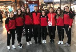 Kadın milli judokalar Düsseldorf'a gitti