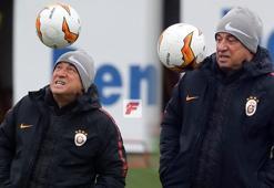 Fatih Terim Galatasaray - Benfica maçı öncesi idmanda şov yaptı!