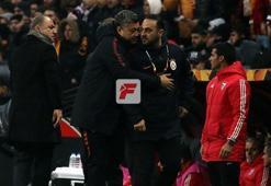 Galatasaray-Benfica maçında Hasan Şaş çıldırdı! Fatih Terim zor sakinleştirdi
