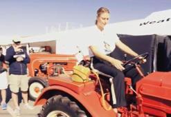 Maria Sharapova traktöre binerse...