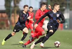 U17 Milli Takımı, Hırvatistan ile 1-1 berabere kaldı
