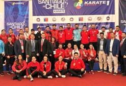 Karate Milli Takımı'ndan Şili'de 12 madalya