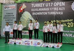 Badmintonda milliler 20 madalya topladı