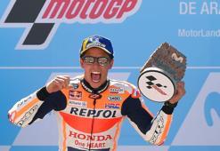Aragon Grand Prix'sinde zafer Marc Marquez'in