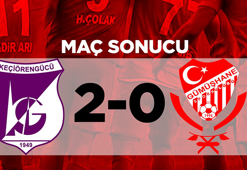 Keçiörengücü - Gümüşhanespor maç sonucu: 2-0