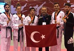 Tekvandoda 4 altın madalya