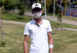 Tümör nedeniyle futbolu bırakan Volkan'ın hayali Muslera ile tanışmak