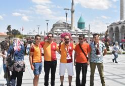 Konya'da Galatasaray - Akhisar maçı yoğunluğu