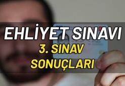 MEB Ehliyet sınav sonuçları 2018/MTSKS-3 | 2018 3. Ehliyet Sınavı sonuçları