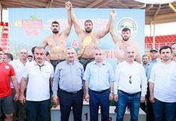 Taşköprü Yağlı Güreşleri'ni Recep Kara kazandı
