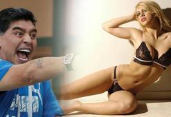 Büyük seks skandalı: Diego Armando Maradona ve Wanda Nara!
